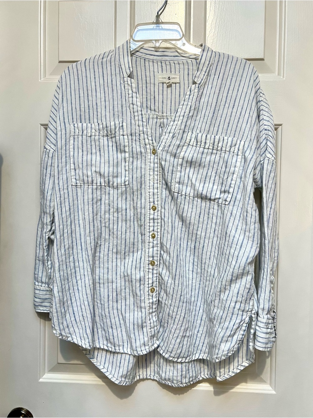 Lou & Grey linen top